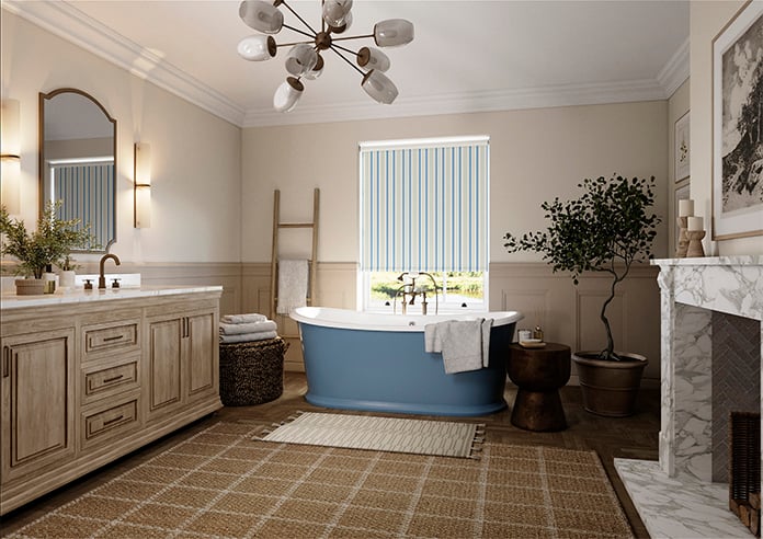 The British Stripe Co. George, Brighton No.1 - Roller Blind - Image 7